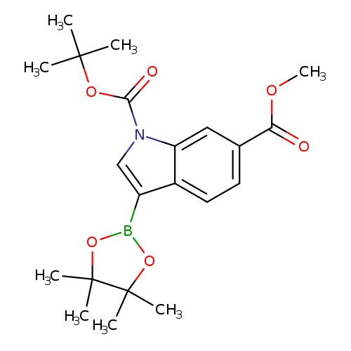 1-Boc-6-(methoxycarbonyl)indole-3-boronic Acid Pinacol Ester
