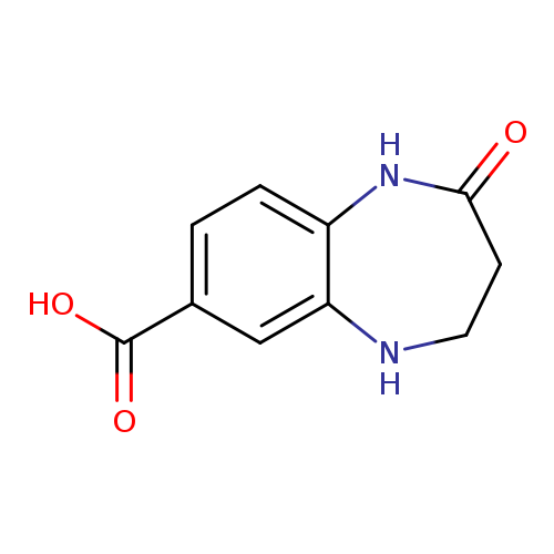 2-oxo-2,3,4,5-tetrahydro-1H-1,5-benzodiazepine-7-carboxylicacid