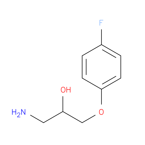 1-amino-3-(4-fluorophenoxy)propan-2-ol