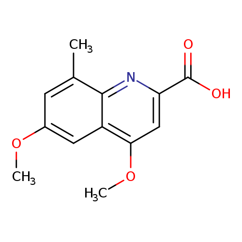 4,6-Dimethoxy-8-methylquinoline-2-carboxylic acid