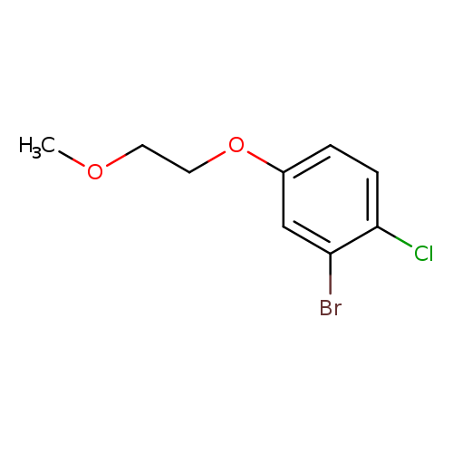 2-Bromo-1-chloro-4-(2-methoxyethoxy)benzene