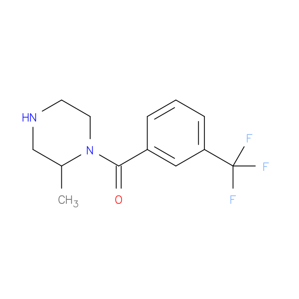 2-methyl-1-[3-(trifluoromethyl)benzoyl]piperazine
