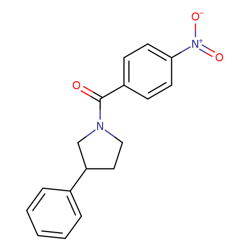 1-(4-Nitrobenzoyl)-3-phenylpyrrolidine