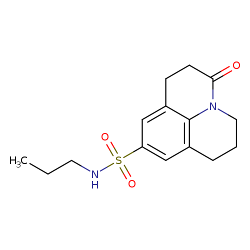 2-oxo-N-propyl-1-azatricyclo[7.3.1.0^{5,13}]trideca-5,7,9(13)-triene-7-sulfonamide