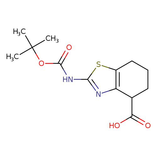 2-tert-Butoxycarbonylamino-4,5,6,7-tetrahydro-benzothiazole-4-carboxylic acid