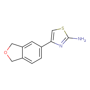 4-(1,3-dihydro-2-benzofuran-5-yl)-1,3-thiazol-2-amine