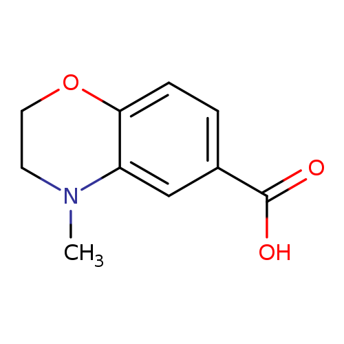 4-Methyl-3,4-dihydro-2h-1,4-benzoxazine-6-carboxylic acid