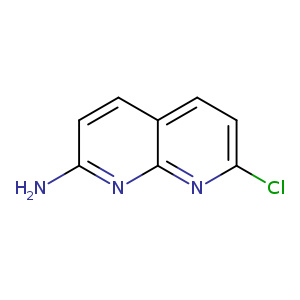 1,8-Naphthyridin-2-amine, 7-chloro-