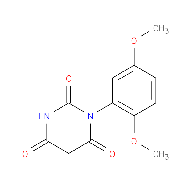 1-(2,5-Dimethoxyphenyl)pyrimidine-2,4,6(1H,3H,5H)-trione
