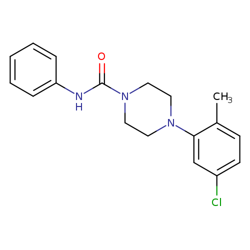 4-(5-chloro-2-methylphenyl)-N-phenylpiperazine-1-carboxamide