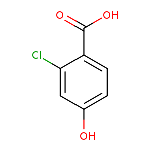 Benzoic acid, 2-​chloro-​4-​hydroxy-