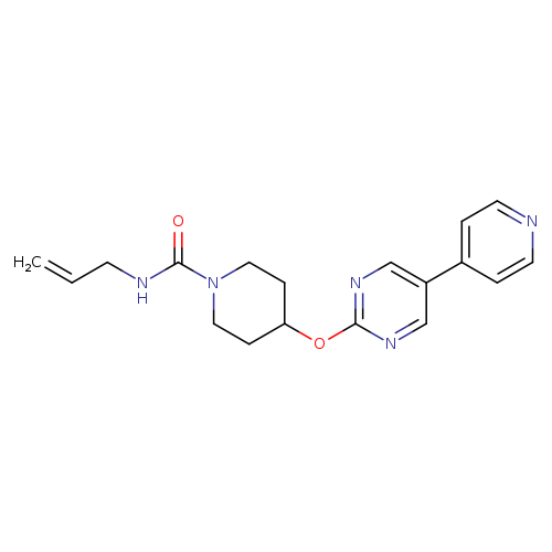 N-(prop-2-en-1-yl)-4-{[5-(pyridin-4-yl)pyrimidin-2-yl]oxy}piperidine-1-carboxamide