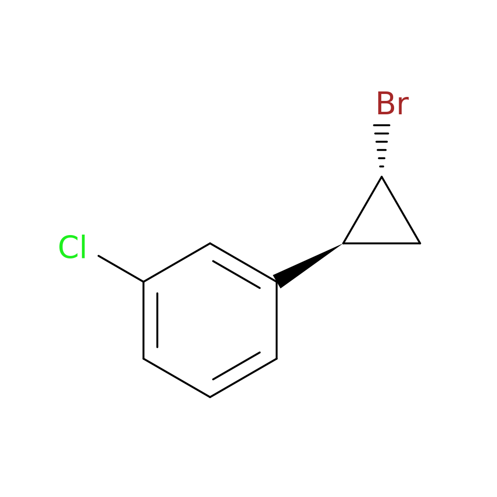 rac-1-[(1R,2S)-2-bromocyclopropyl]-3-chlorobenzene