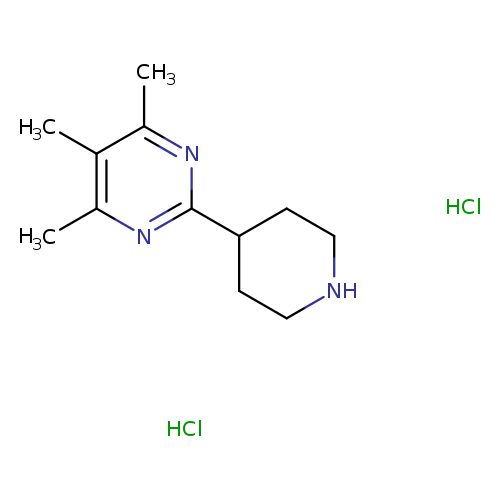4,5,6-trimethyl-2-(piperidin-4-yl)pyrimidinedihydrochloride