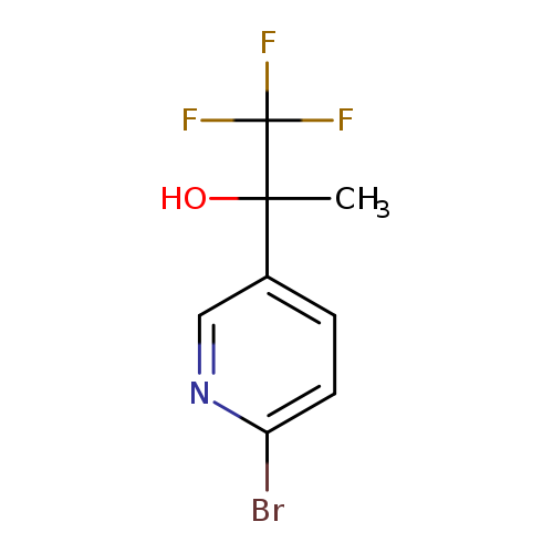 2-(6-Bromo-3-pyridyl)-1,1,1-trifluoro-2-propanol
