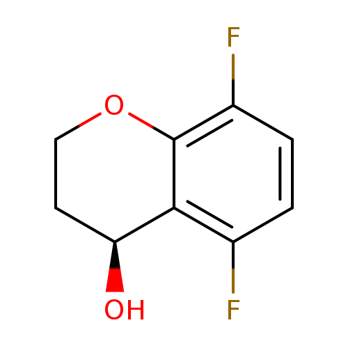 (4S)-5,8-difluoro-3,4-dihydro-2H-1-benzopyran-4-ol