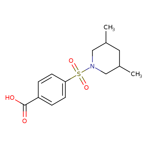 4-(3,5-Dimethyl-piperidine-1-sulfonyl)-benzoic acid