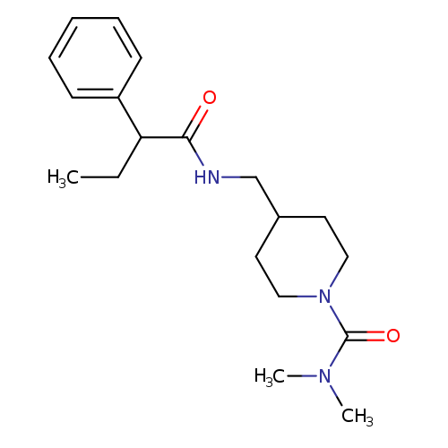 N,N-dimethyl-4-[(2-phenylbutanamido)methyl]piperidine-1-carboxamide