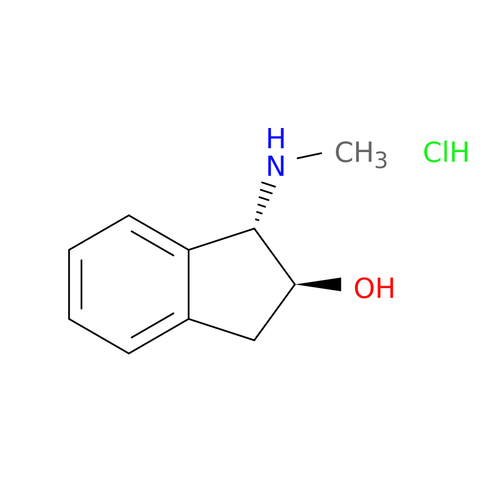 rac-(1R,2R)-1-(methylamino)-2,3-dihydro-1H-inden-2-ol hydrochloride