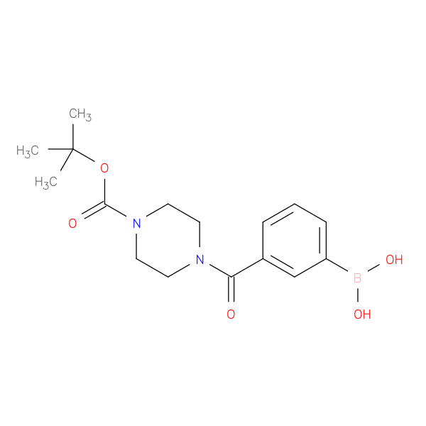 (3-(4-(tert-Butoxycarbonyl)piperazine-1-carbonyl)phenyl)boronic acid