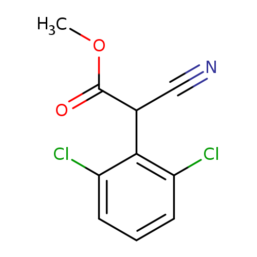 methyl 2-cyano-2-(2,6-dichlorophenyl)acetate