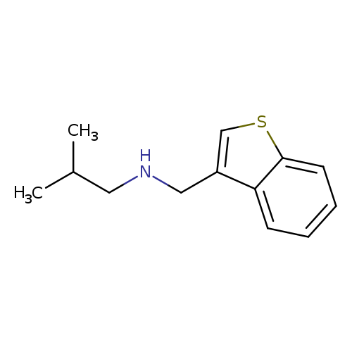 (1-benzothiophen-3-ylmethyl)(2-methylpropyl)amine