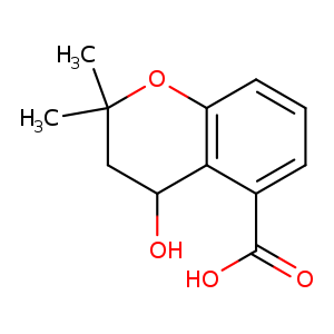 3,4-Dihydro-4-hydroxy-2,2-dimethyl-2H-1-benzopyran-5-carboxylic acid