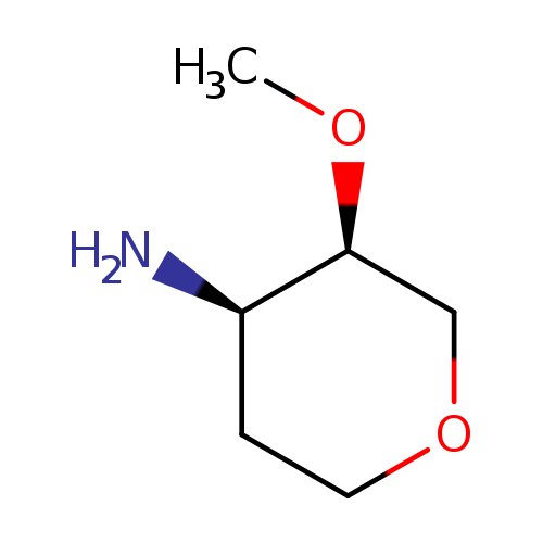 Cis-4-amino-3-(methoxy)tetrahydropyran