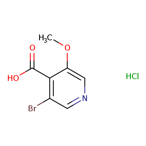 3-bromo-5-methoxypyridine-4-carboxylic acid hydrochloride