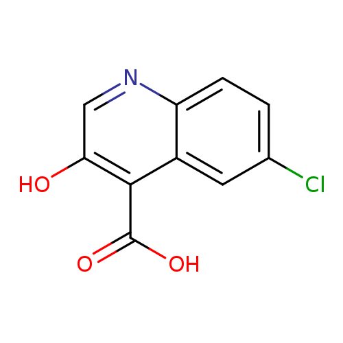 6-Chloro-3-hydroxyquinoline-4-carboxylic acid