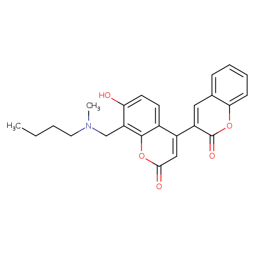 8'-{[butyl(methyl)amino]methyl}-7'-hydroxy-2H,2'H-[3,4'-bichromene]-2,2'-dione