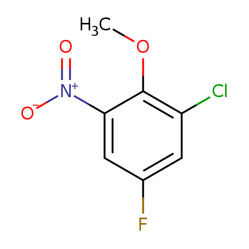 1-Chloro-5-fluoro-2-methoxy-3-nitrobenzene