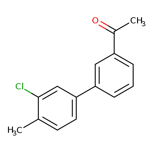 1-[3-(3-Chloro-4-methylphenyl)phenyl]ethanone