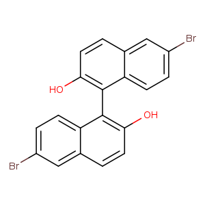 [1,1'-Binaphthalene]-2,2'-diol, 6,6'-dibromo-
