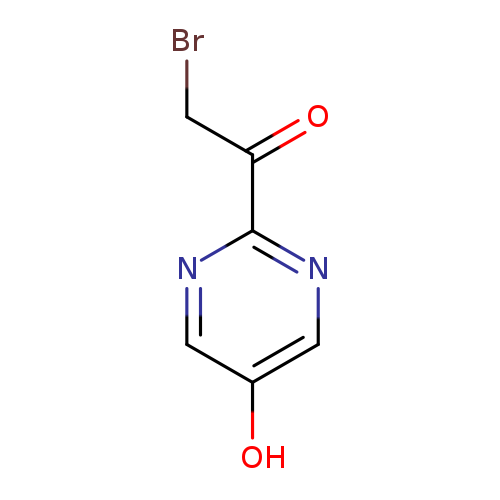2-bromo-1-(5-hydroxypyrimidin-2-yl)ethan-1-one