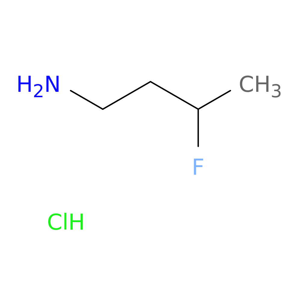 3-FLUOROBUTAN-1-AMINE HYDROCHLORIDE