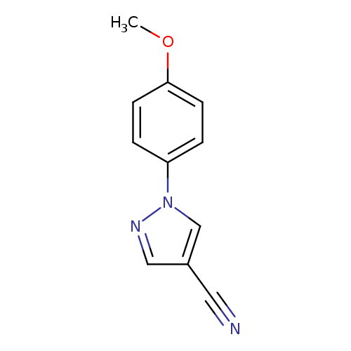 1-(4-Methoxyphenyl)-1H-pyrazole-4-carbonitrile