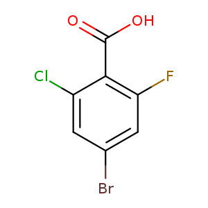 Benzoic acid, 4-bromo-2-chloro-6-fluoro-