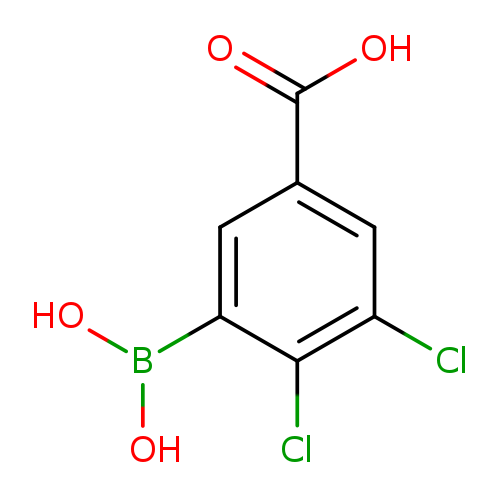 5-Carboxy-2,3-dichlorophenylboronic acid