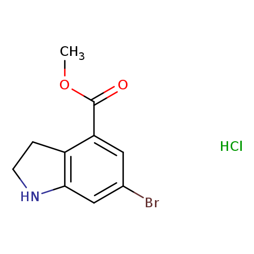 Methyl 6-bromoindoline-4-carboxylate hydrochloride