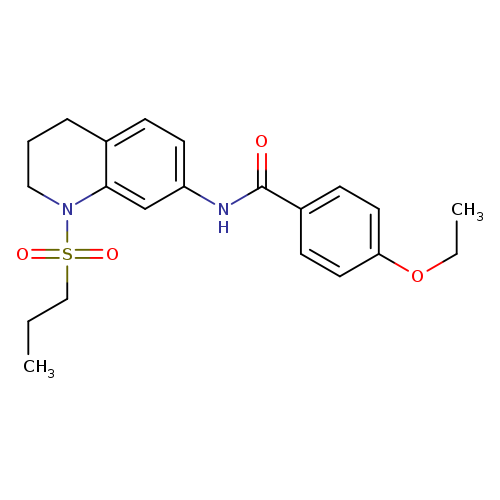 4-ethoxy-N-[1-(propane-1-sulfonyl)-1,2,3,4-tetrahydroquinolin-7-yl]benzamide