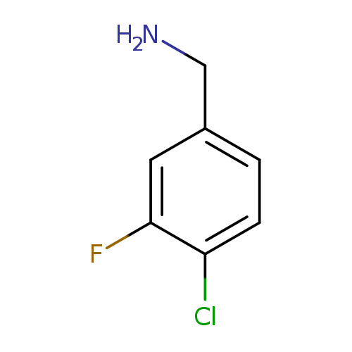 Benzenemethanamine, 4-​chloro-​3-​fluoro-