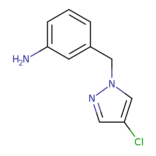 3-[(4-chloro-1H-pyrazol-1-yl)methyl]aniline hydrochloride
