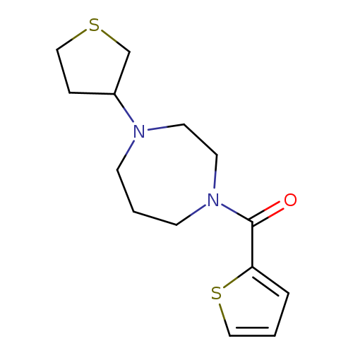 1-(thiolan-3-yl)-4-(thiophene-2-carbonyl)-1,4-diazepane