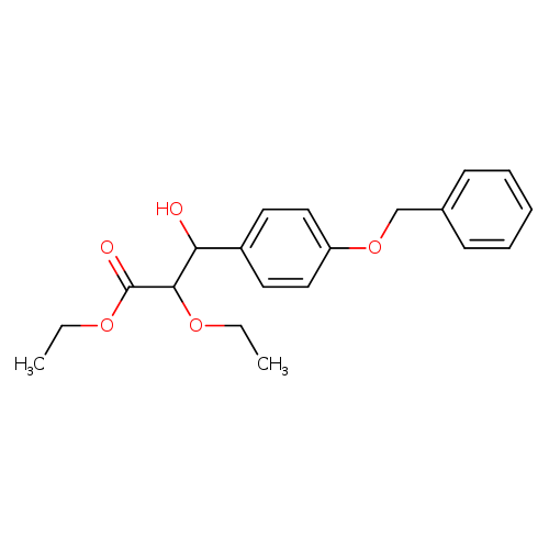 Ethyl 3-[4-(benzyloxy)phenyl]-2-ethoxy-3-hydroxypropanoate