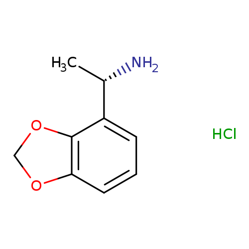 (1S)-1-(1,3-dioxaindan-4-yl)ethan-1-aminehydrochloride