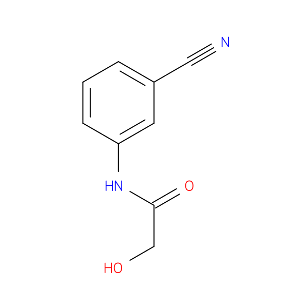 N-(3-cyanophenyl)-2-hydroxyacetamide