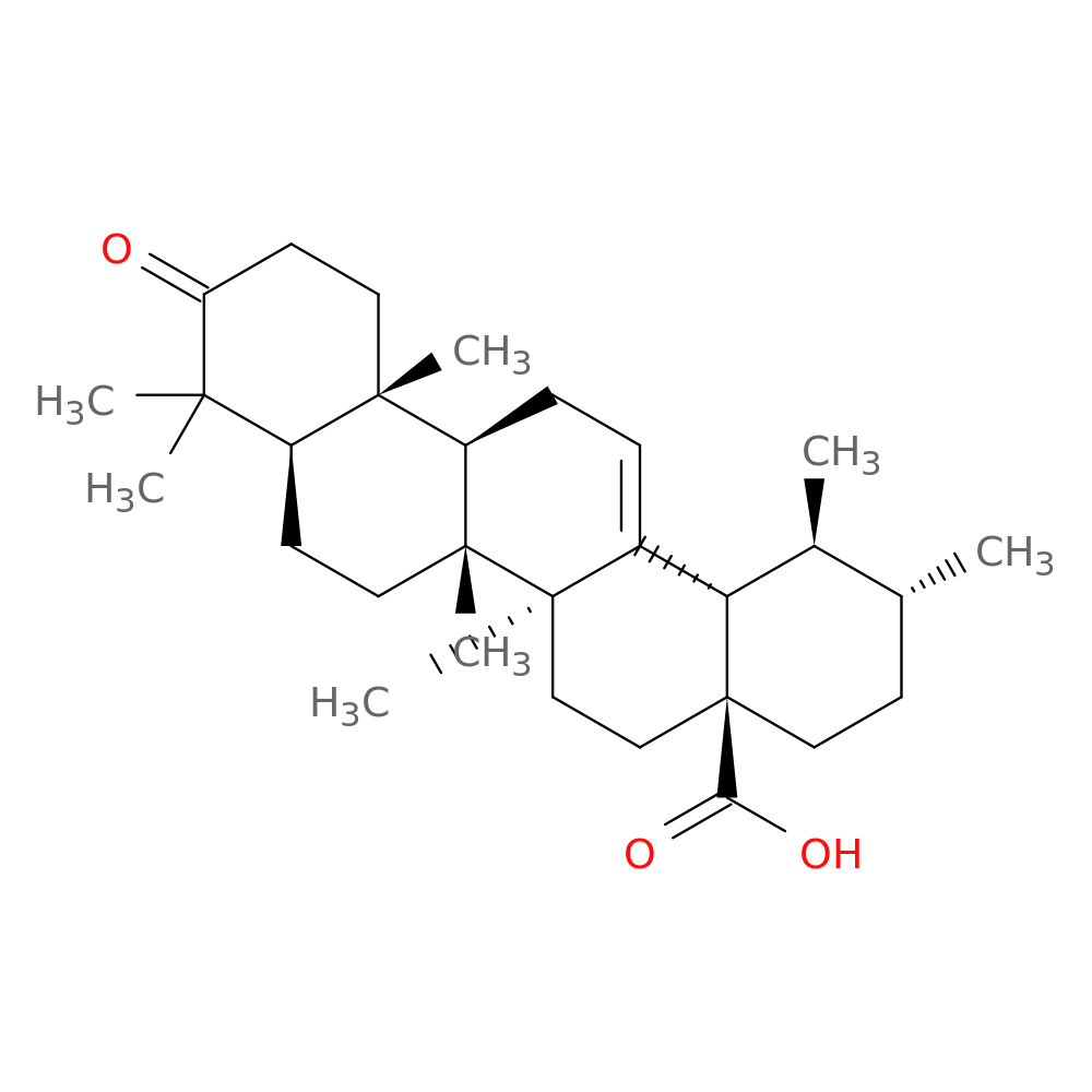 3-Oxours-12-en-28-oic acid