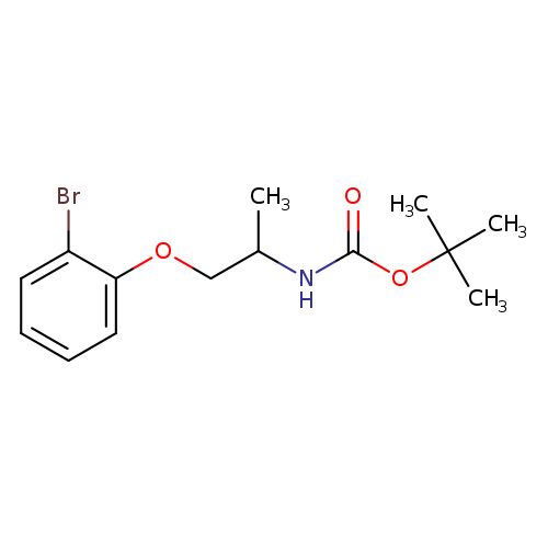 tert-Butyl N-[1-(2-bromophenoxy)propan-2-yl]carbamate
