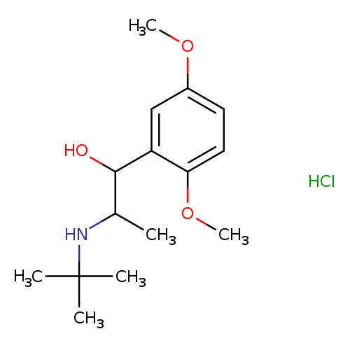 α-[1-(tert-Butylamino)ethyl]-2,5-dimethoxybenzyl alcohol hydrochloride